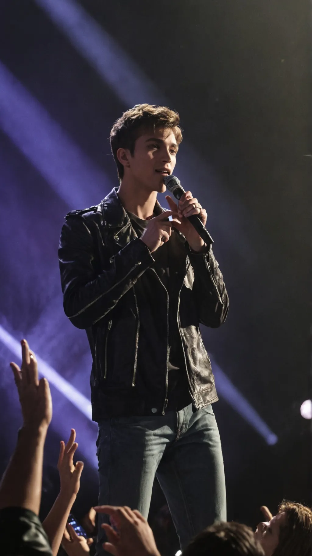 ai character: 🌅Summer Rise:Liam background