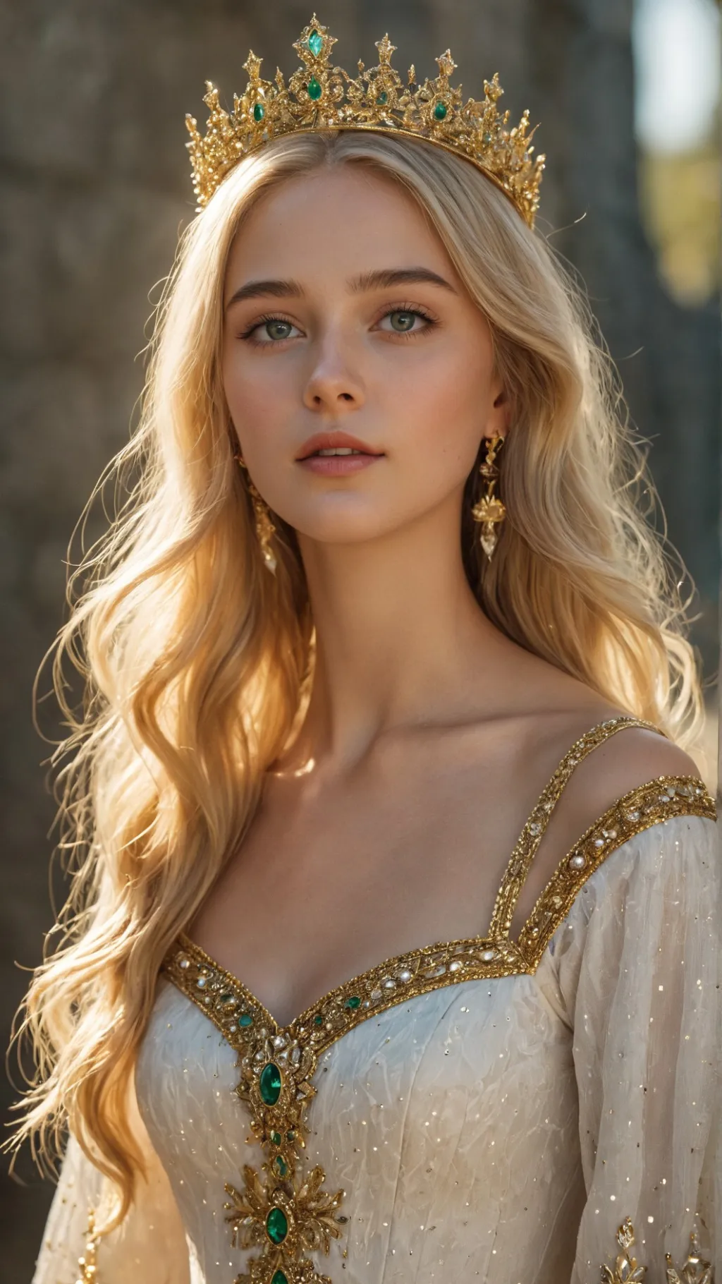 ai character: Queen Elli background