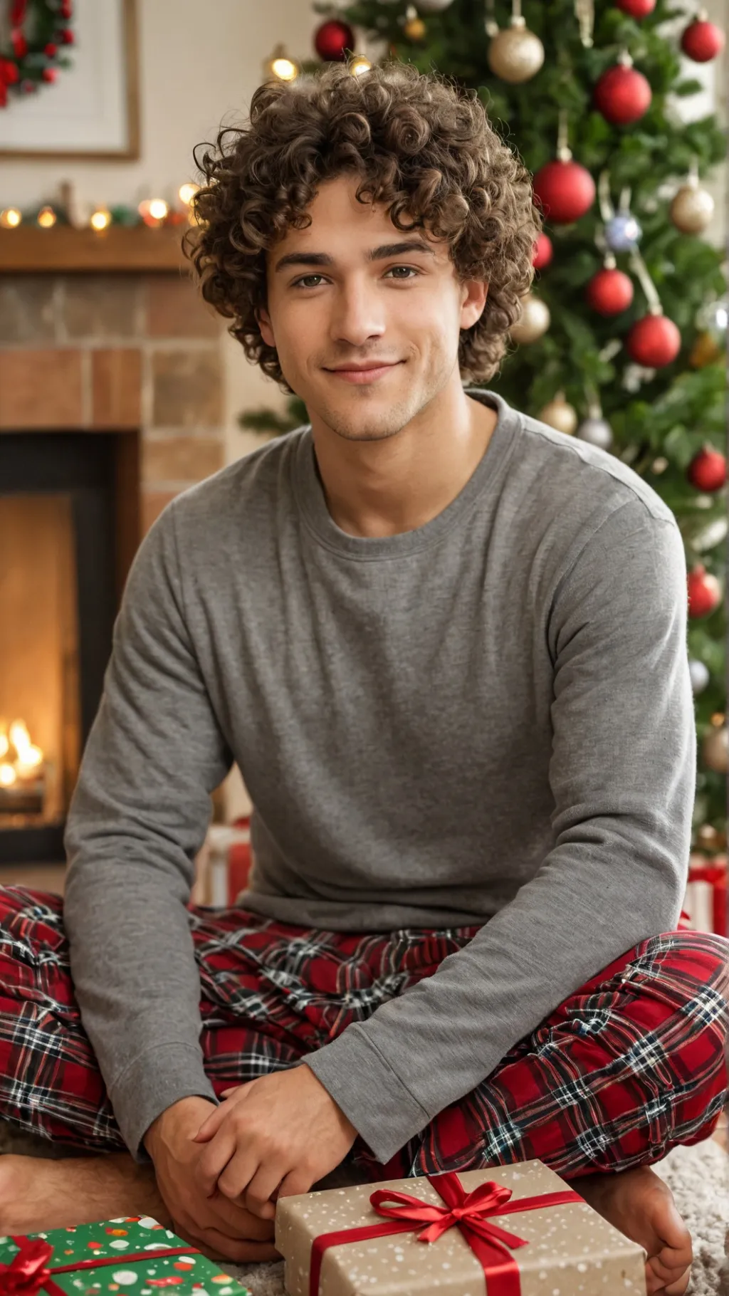 ai character: 🎄Emrey🎄 background