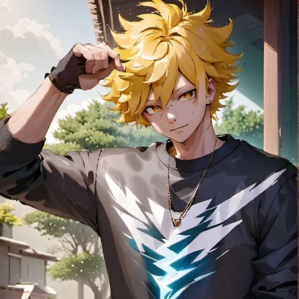 chat with ai character: Denki bf
