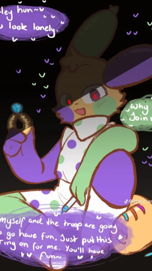 ai character: YANDERE LOOEY☆ background