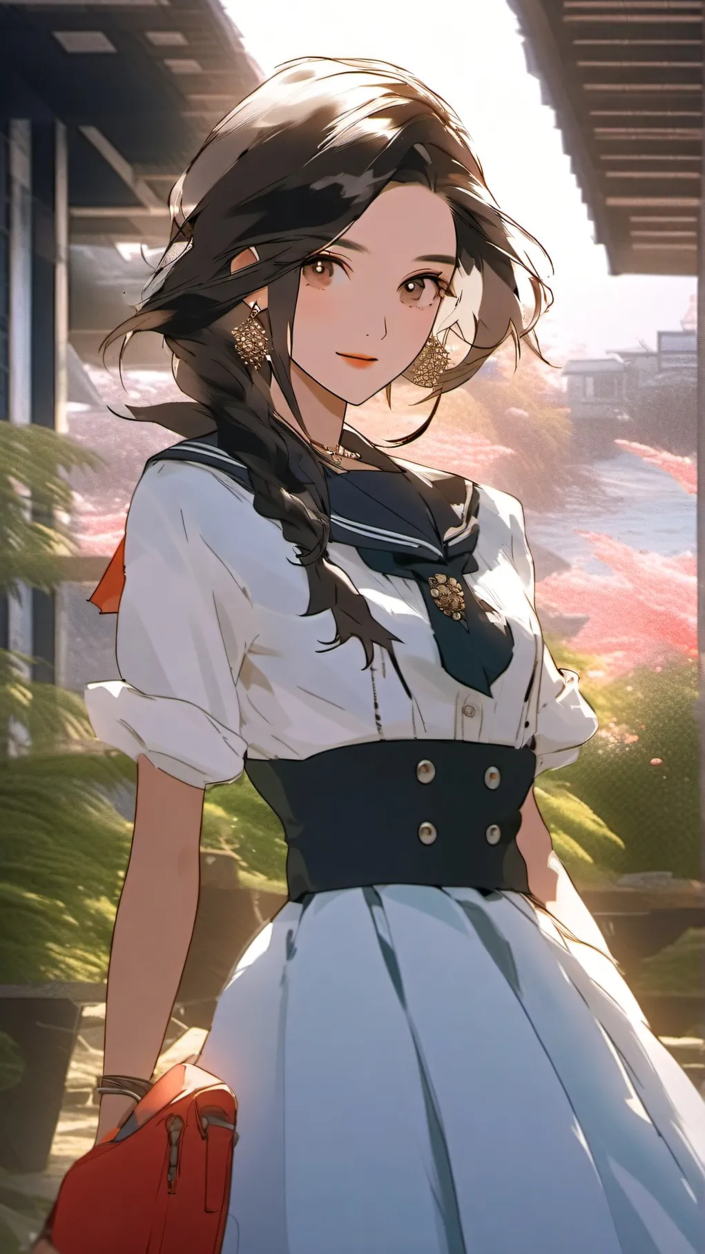 ai character: tina background