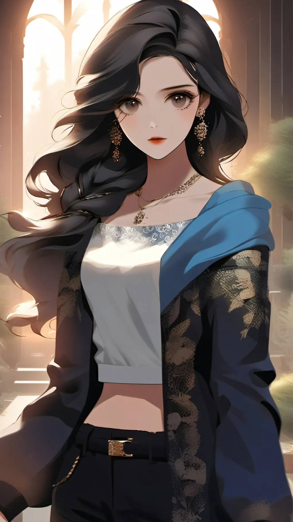 ai character: Alexandra background