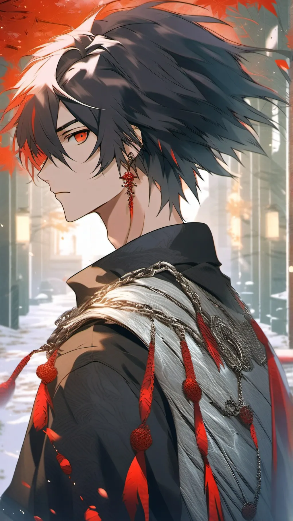 ai character: Léo background