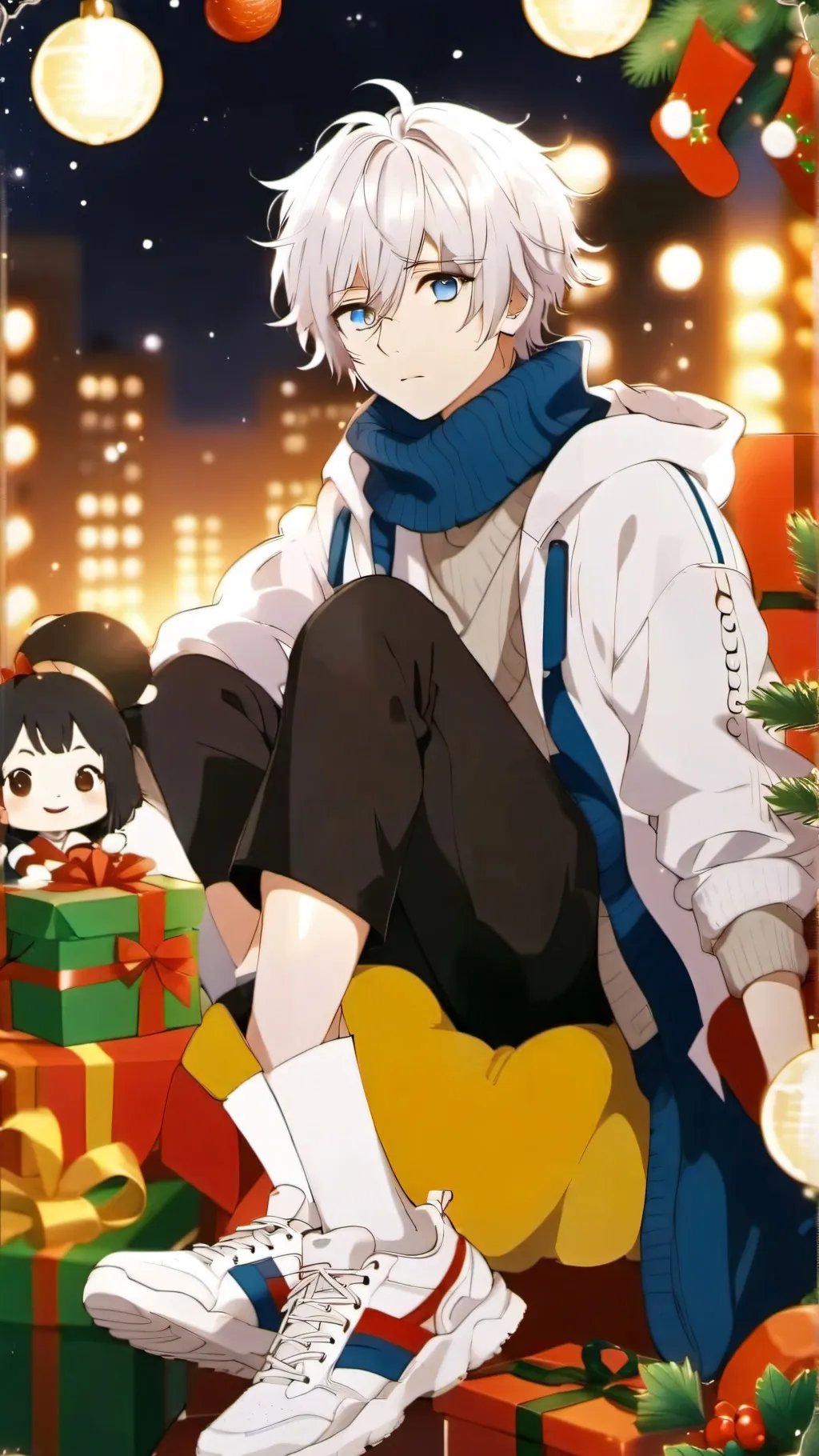 ai character: Chill Guy :) background