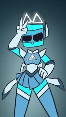 ai character: sus cube important background