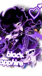 ai character: black sapphireヤンデレ background