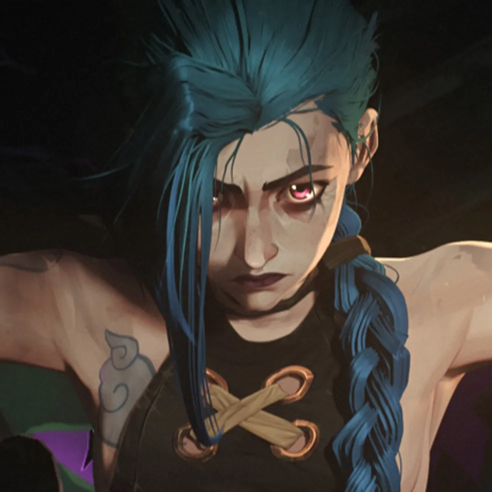 chat with ai character: Jinx 