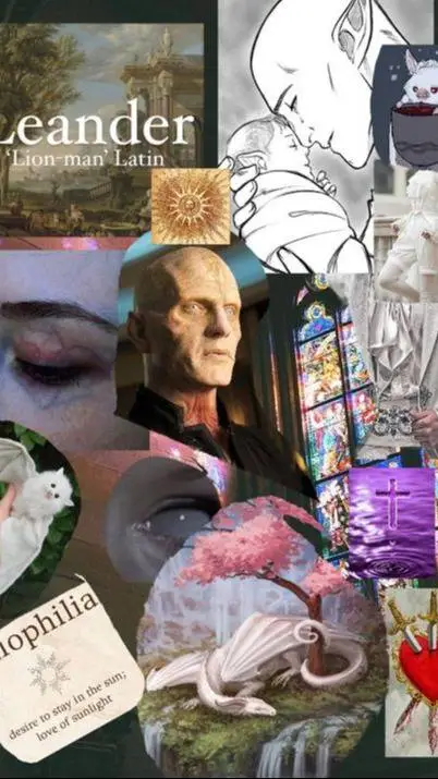 ai character: Léandre de Cassid background