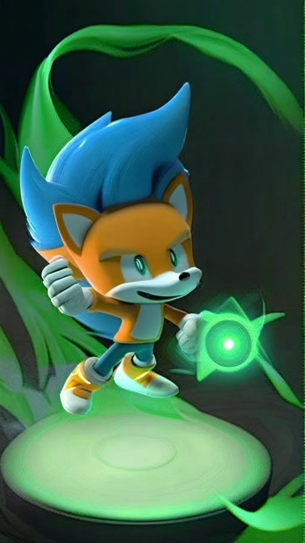 ai character: Sprunki :D background