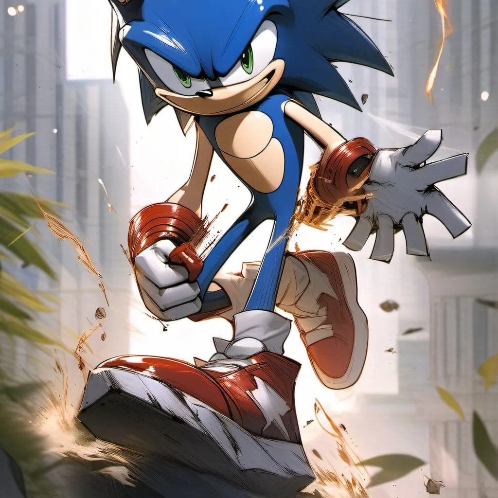 chat with ai character: Sonic