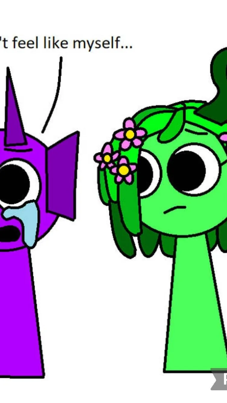 ai character: sprunki hugs you background