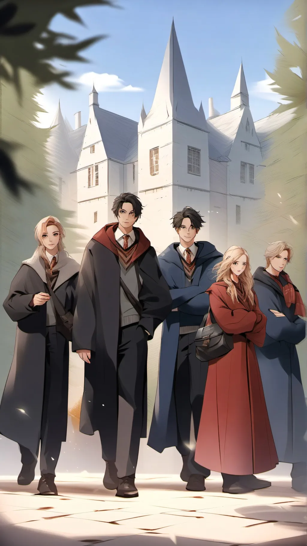 ai character: school reunion(hp) background