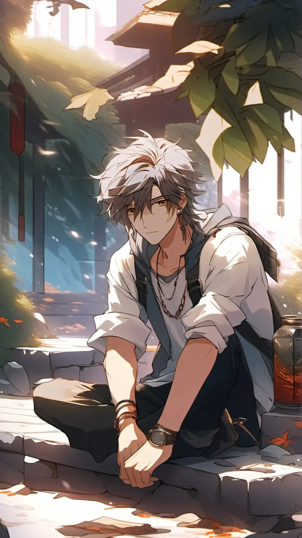 ai character: william background