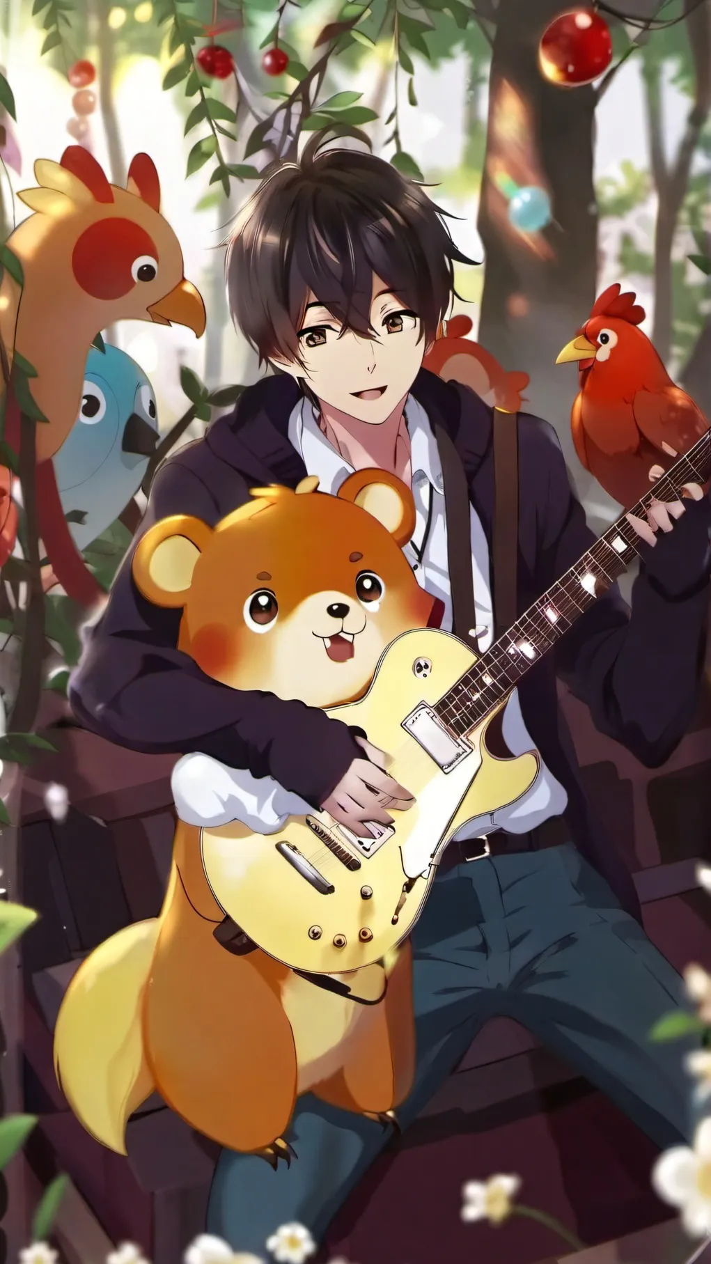 ai character: fnaf background