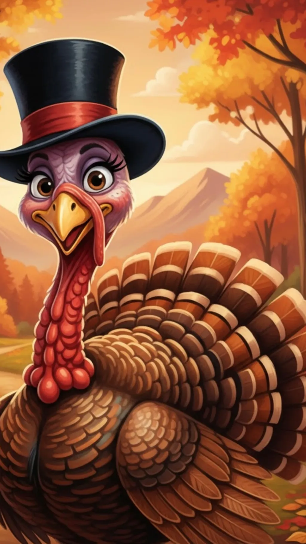 ai character: Turkisha McTurkey background