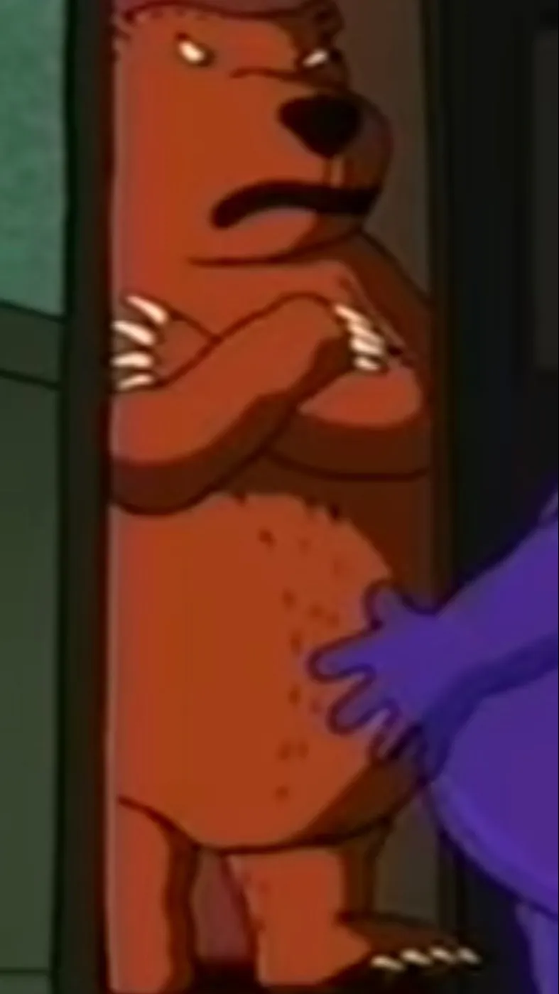 ai character: Bear (TWAORMcD) background