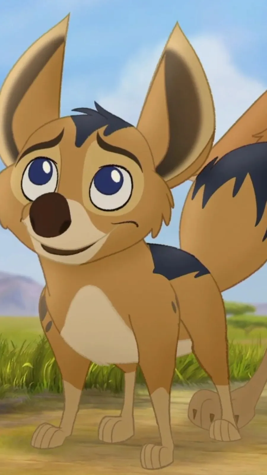 ai character: Dogo Jackal Pup background