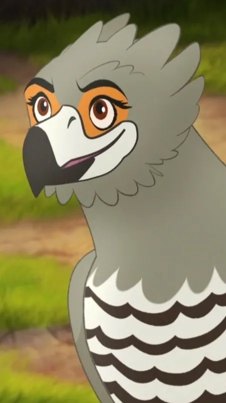 ai character: Mpishi HarrierHawk background