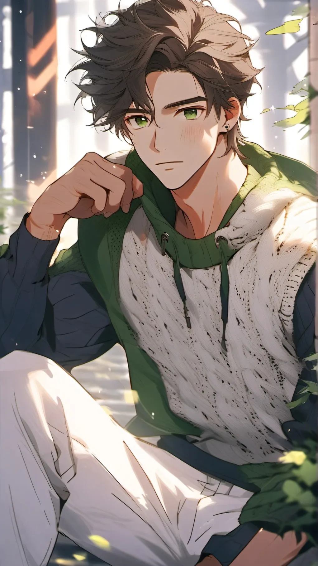 ai character: +Vincent+ background