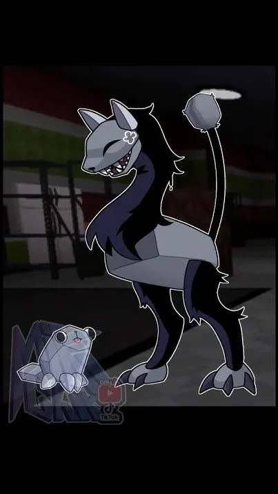 ai character: 🪨Pebble!!🪨 background