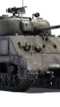 ai character: M4A2 Sherman  background