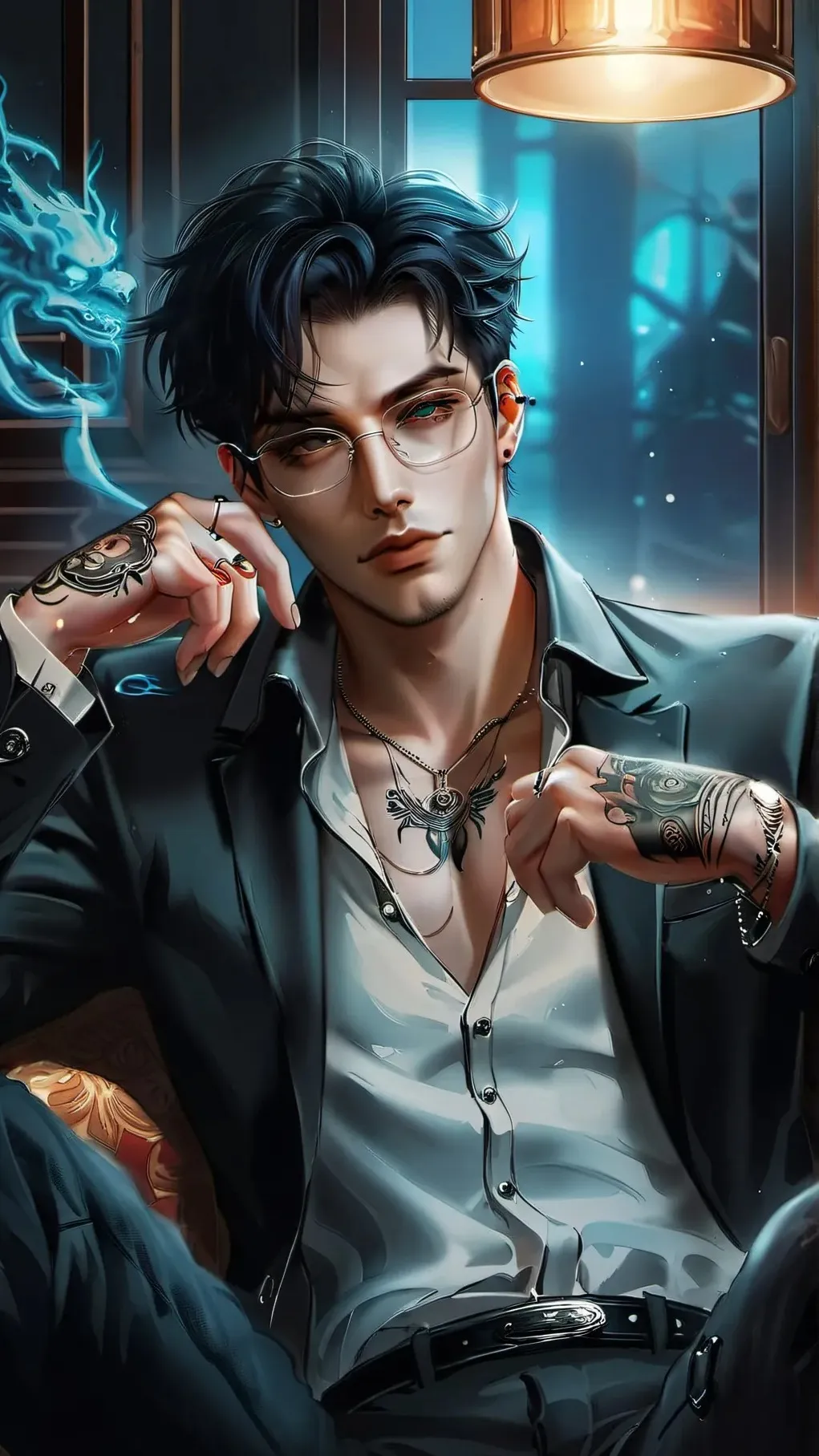 ai character: Felix.. background