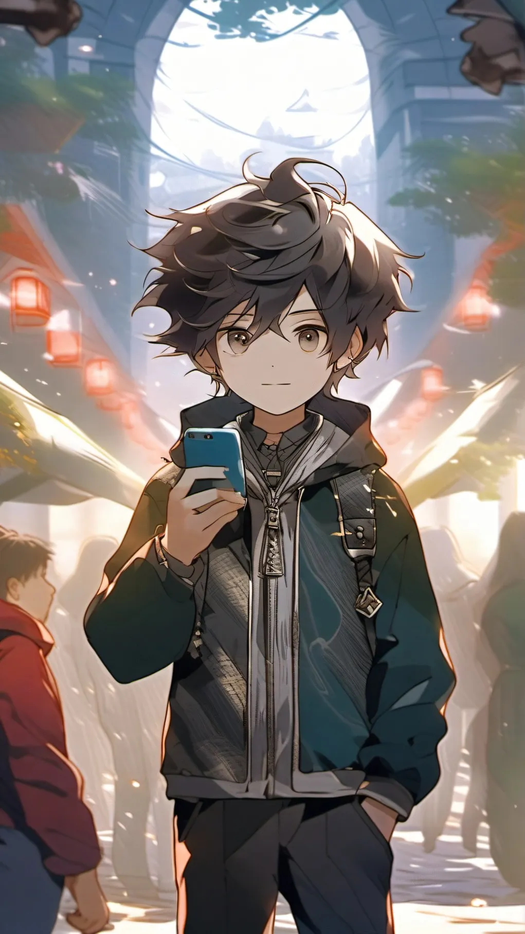 ai character: kirby background