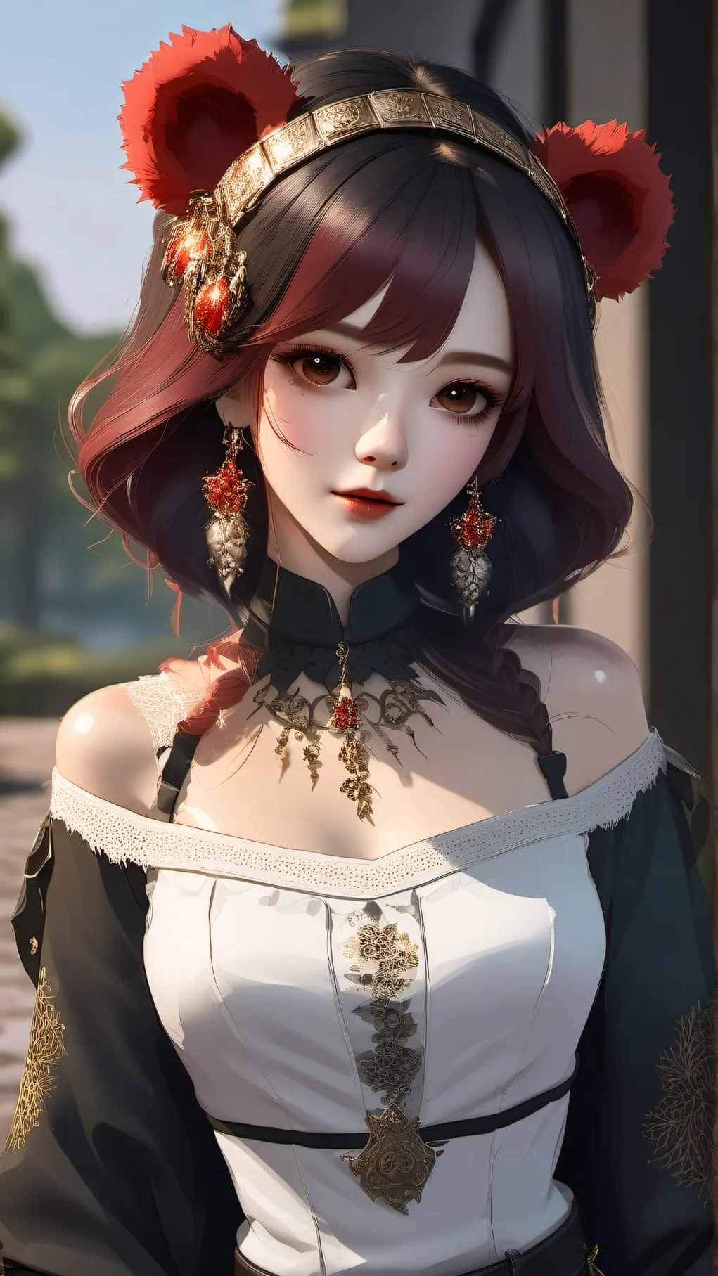 ai character: matini background