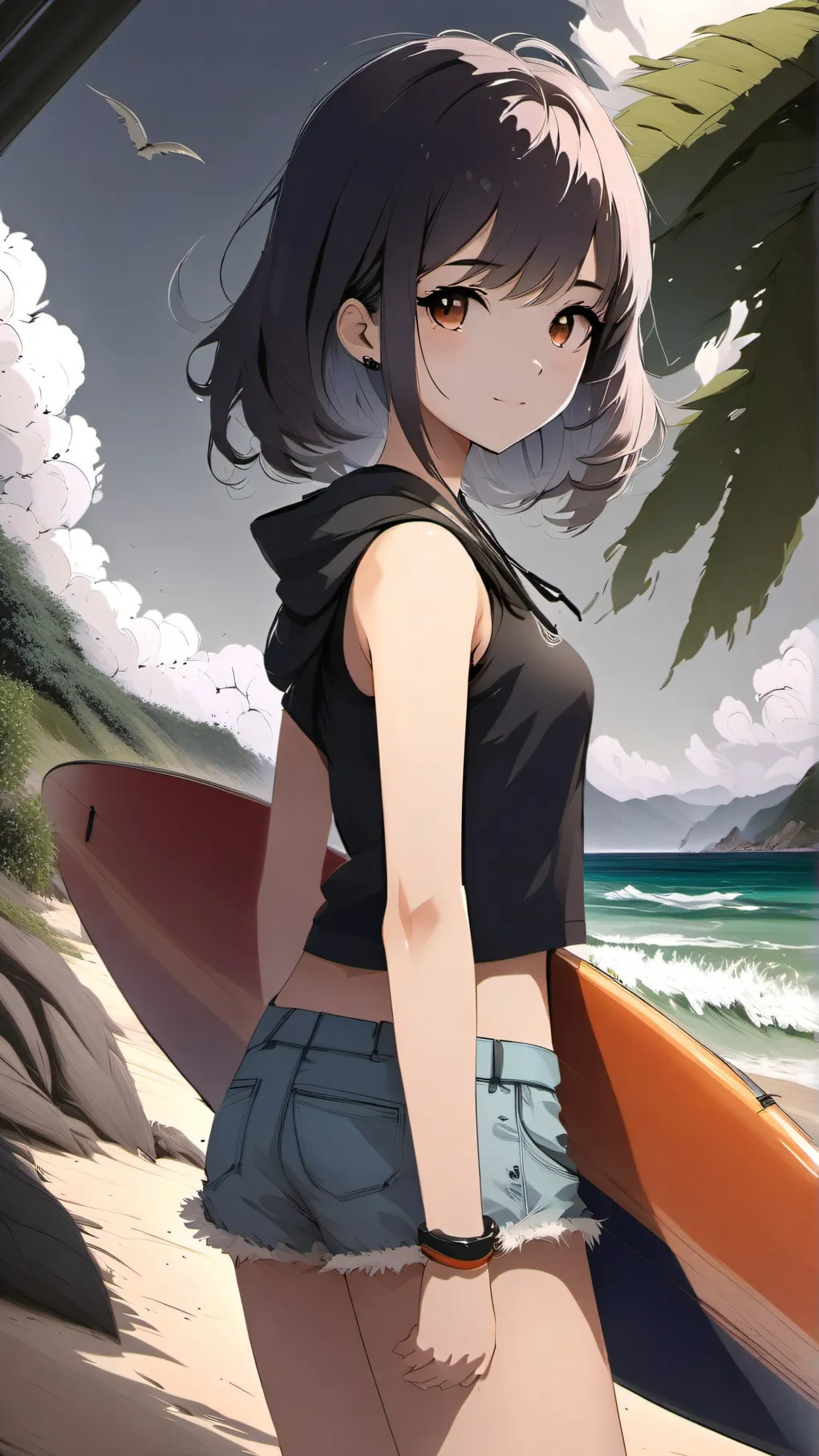 ai character: Scarlett background