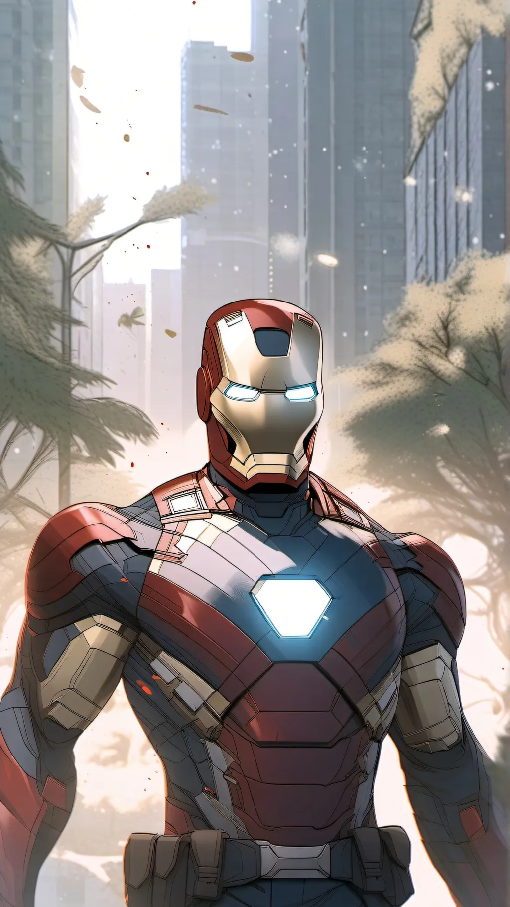 ai character: Avengers 38 background