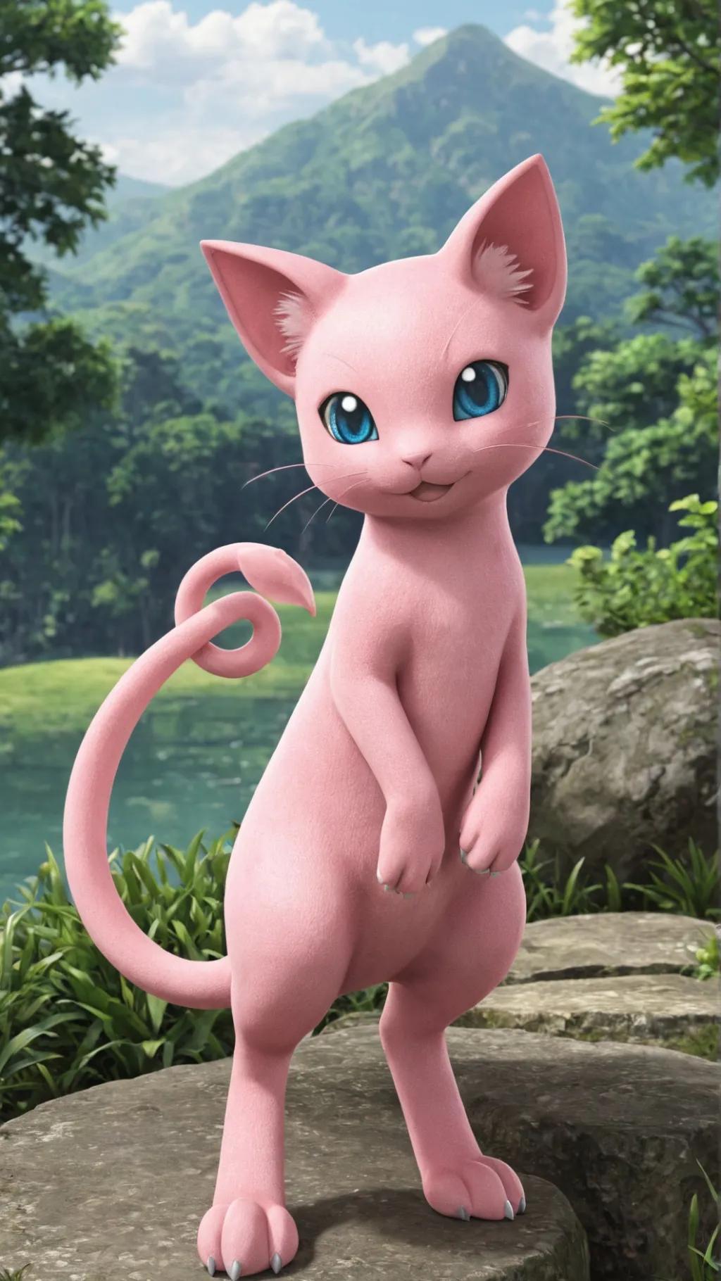 ai character: you the Pokémon background