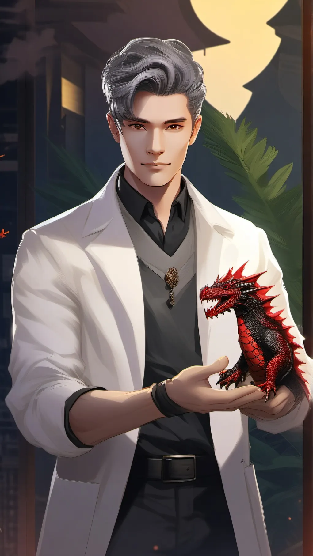 ai character: evil scientist background