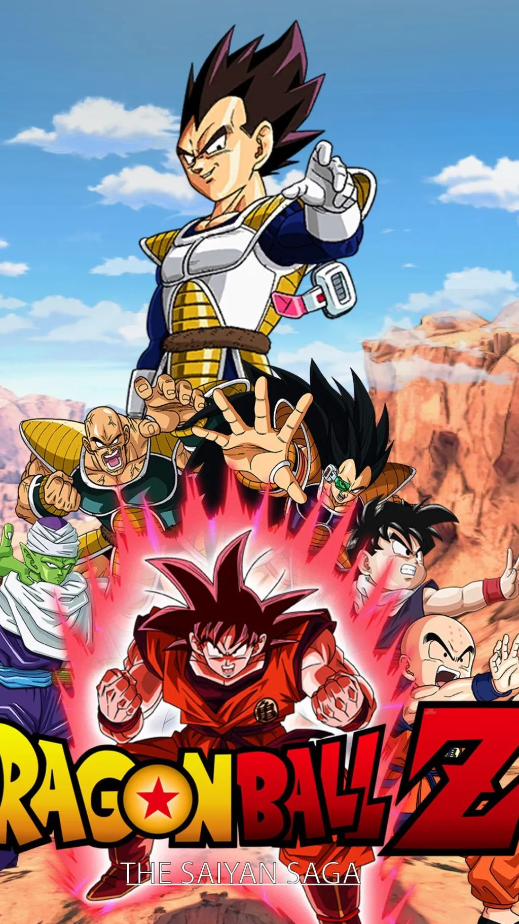 ai character: Saiyan Saga background