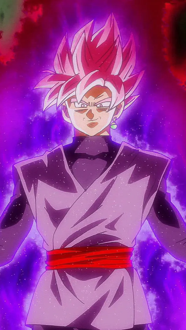 ai character: Goku Black background