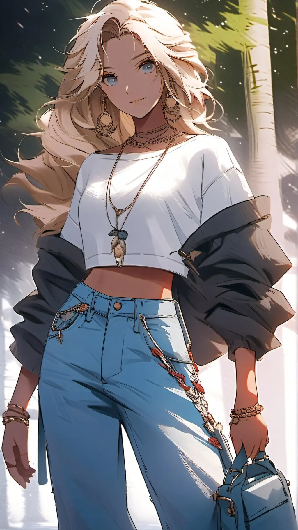 ai character: LILY ROSE SOAPY  background