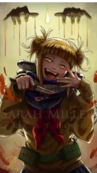 ai character: CRACYON  background