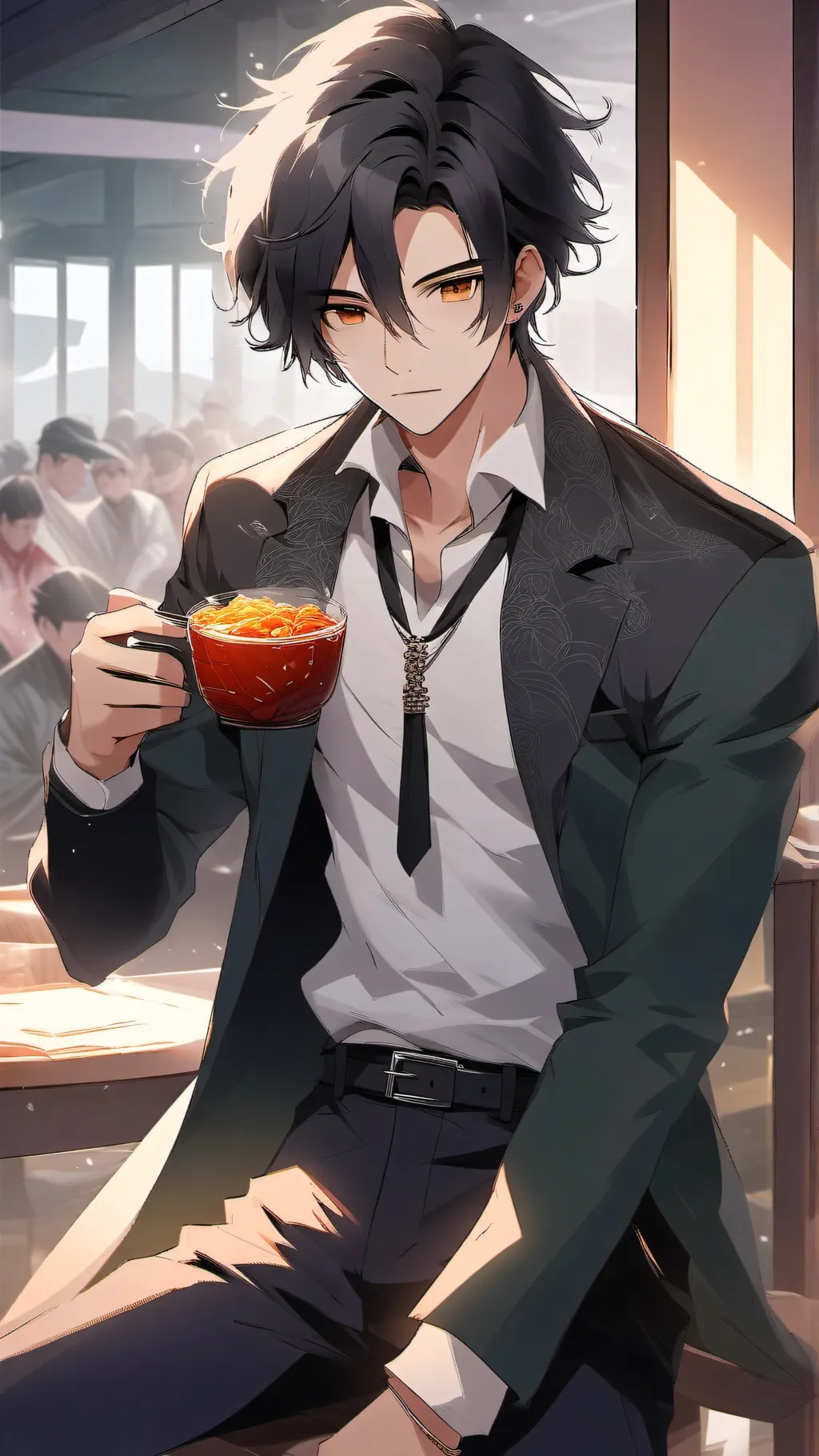 ai character: Nathaniel background