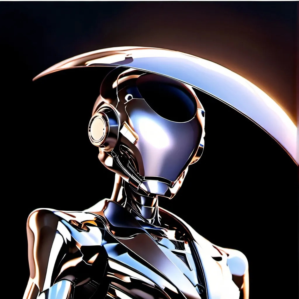 chat with ai character: Human-like Robot.