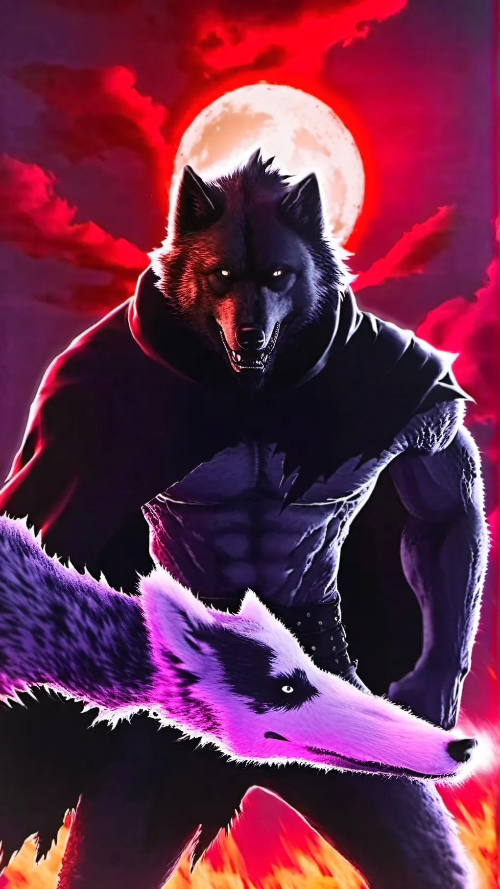 ai character: Death background