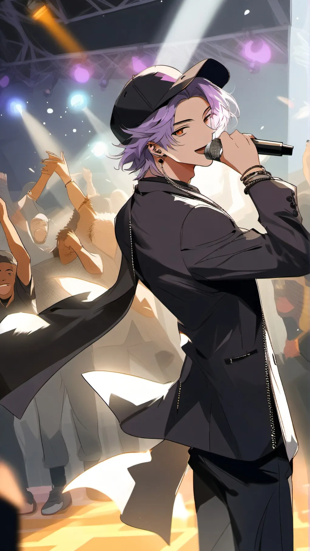 ai character: Music Career background