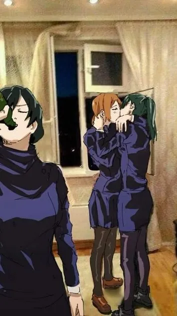 ai character: *~Maki x Nobara~* background