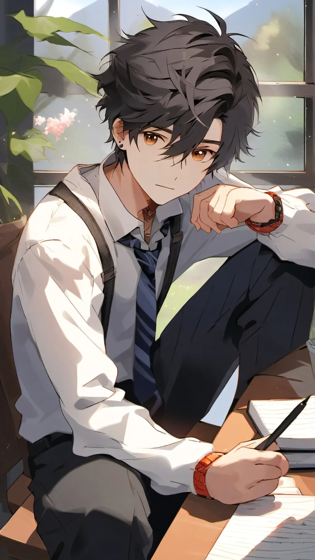 ai character: Lee felix background