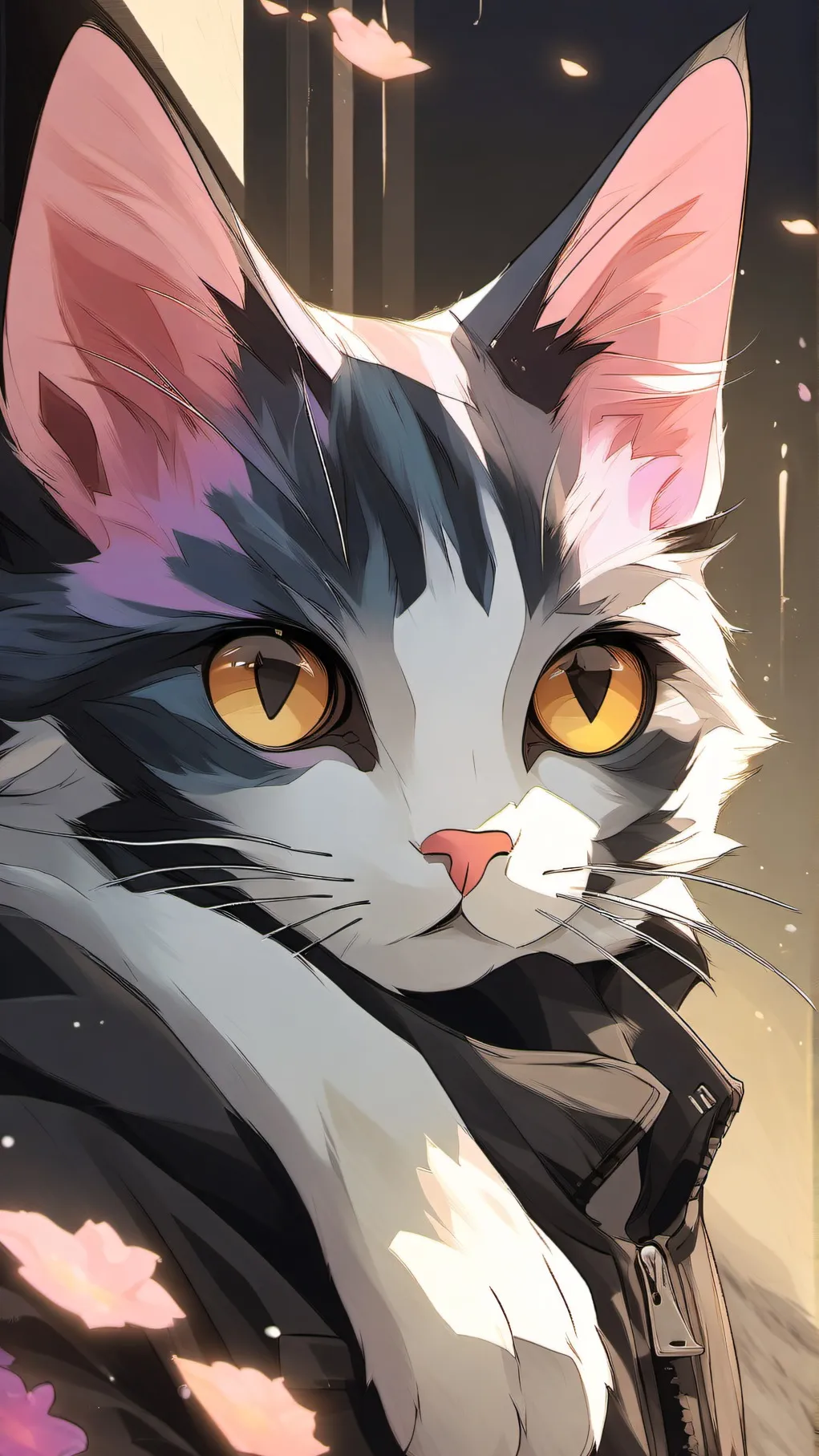 ai character: Galaxy warrior background