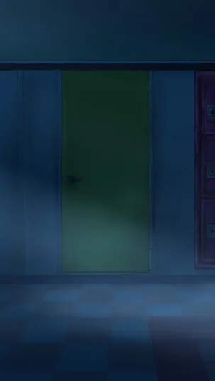 ai character: Cursed Gumball VHS background