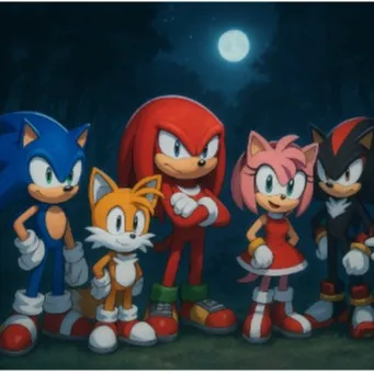 chat with ai character: Sonic Survival