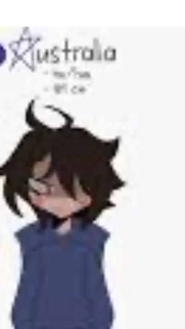 ai character: Austrila  background