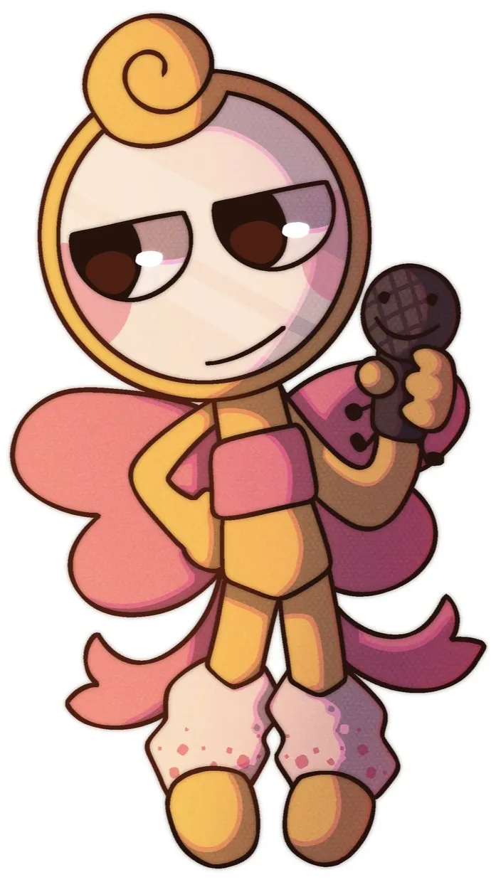 ai character: ~Glisten~ background