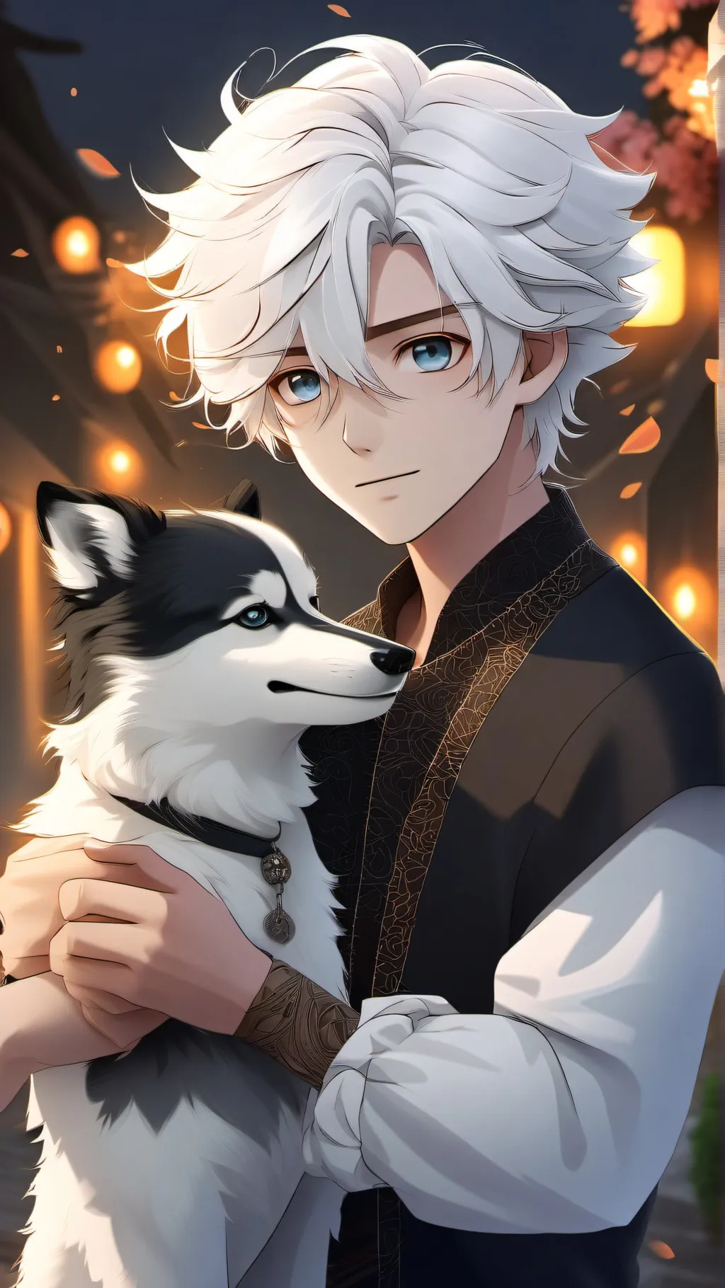 ai character: Leo background