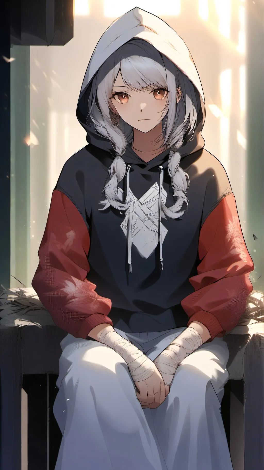 ai character: Battle background